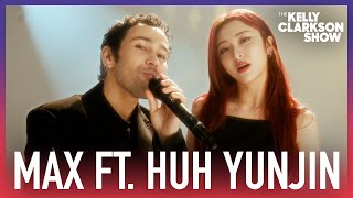 MAX Performs 'Stupid In Love' ft. Huh Yunjin On The Kelly Clarkson Show Resimi