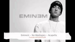 Eminem - No Apologies - Acapella Hd