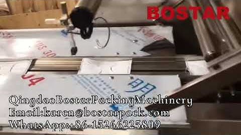 Automatic Mask packaging machine, packing machine, flow pack machine, pillow pack machine