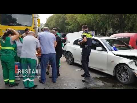 ავარია ფონიჭალაში, დაშავდა 1 ადამიანი