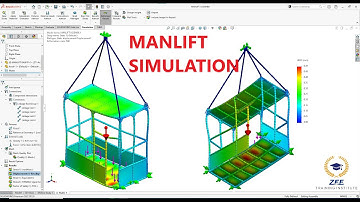 MAN LIFT SIMULATION IN SOLIDWORKS - Linkage Rod Connector