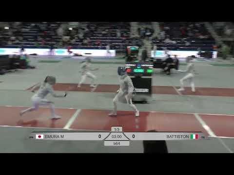 Orleans Grand Prix 2023 SWS - L64 - Emura Misaki JPN v Michela Battiston ITA