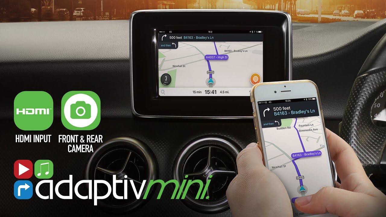 Adaptiv Mini for Mercedes Benz (ADVM-MB1) - YouTube
