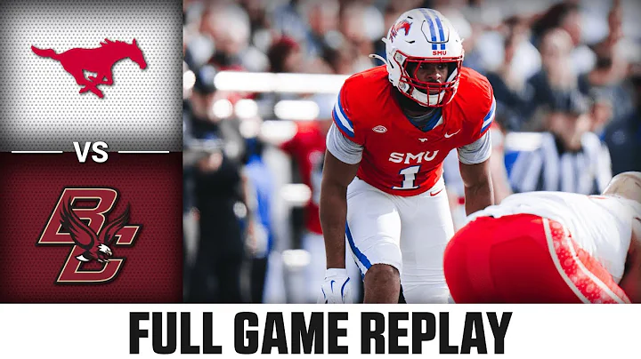 SMU vs Boston College Full Game Replay | 2025 ACC Football