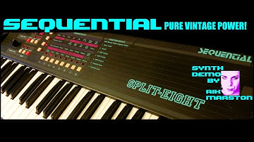 Sequential Split-Eight Pure Vintage Power! 2017 RARE Analog Synthesizer PRO-8 Rik Marston
