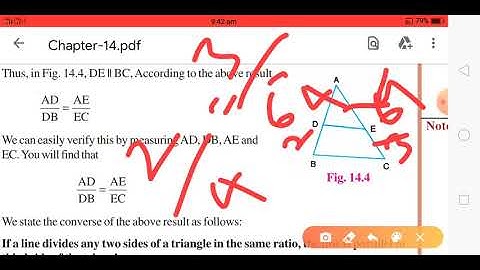 Nios 10. Maths. Chapter 14. similarity of triangles. Part 1