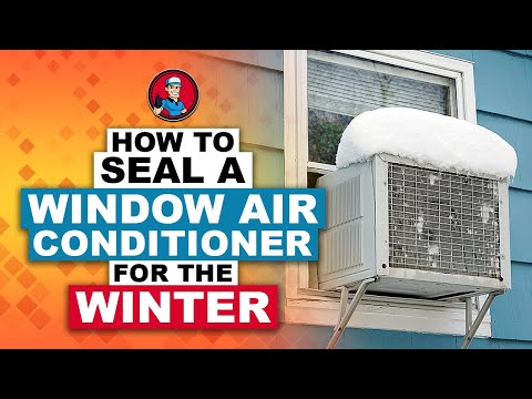 How To Seal A Window Air Conditioner For The Winter 🌬️ | HVAC Training 101