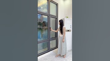 Drift windows do not take up space and are sealed and soundproof #doorandwindow #aluminum