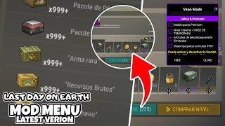 LAST DAY ON EARTH MOD MENU | v1.20.8 | PASSE VIP DESBLOQUEADO, MAX LEVEL + 60 FEATURES 2023®