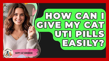 How Can I Give My Cat UTI Pills Easily? - Happy Cat Handbook