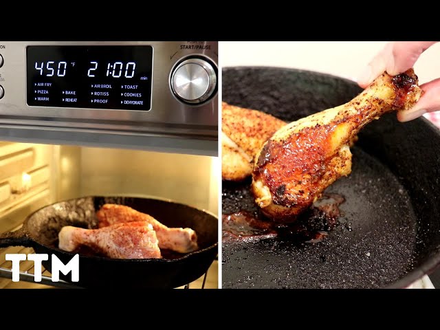 How to Cook Air Roasted Chicken Legs in the Comfee Air Fryer Oven 