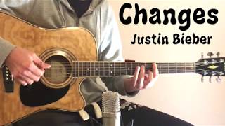 Video thumbnail of "Changes - Justin Bieber (Acoustic Guitar Cover)"