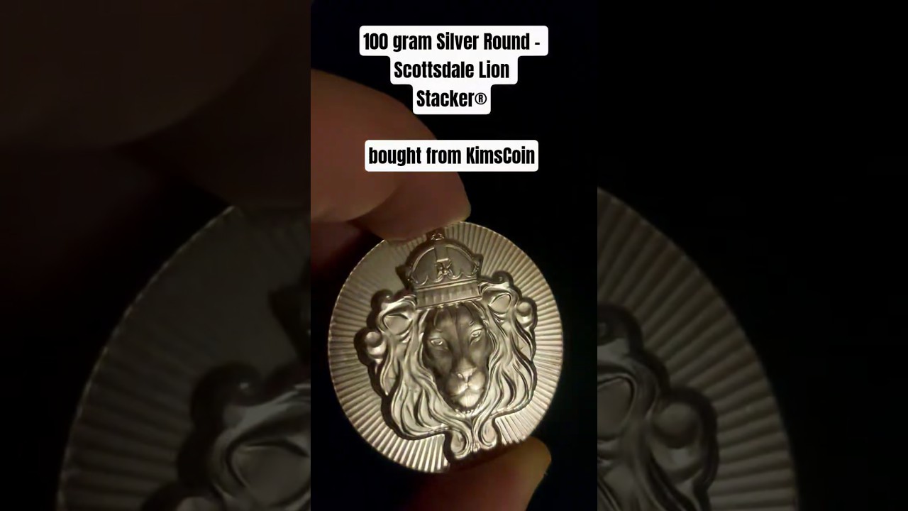 스캇데일 100g 실버바 실버코인 스태커 - 100 gram Silver Round 