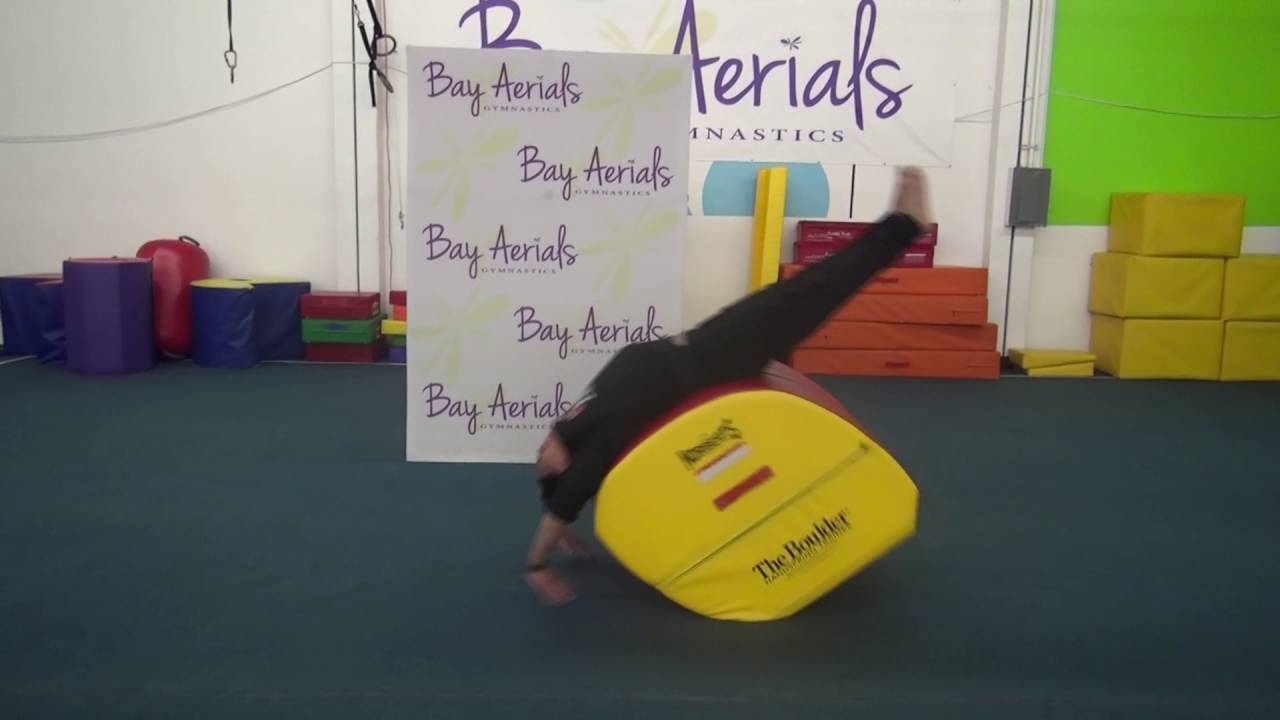 Ninj Zone White Back Handspring (barrel or smart spotter) YouTube