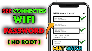 How to View WiFi Passwords on Android Mobile Without Root and Root Method ?