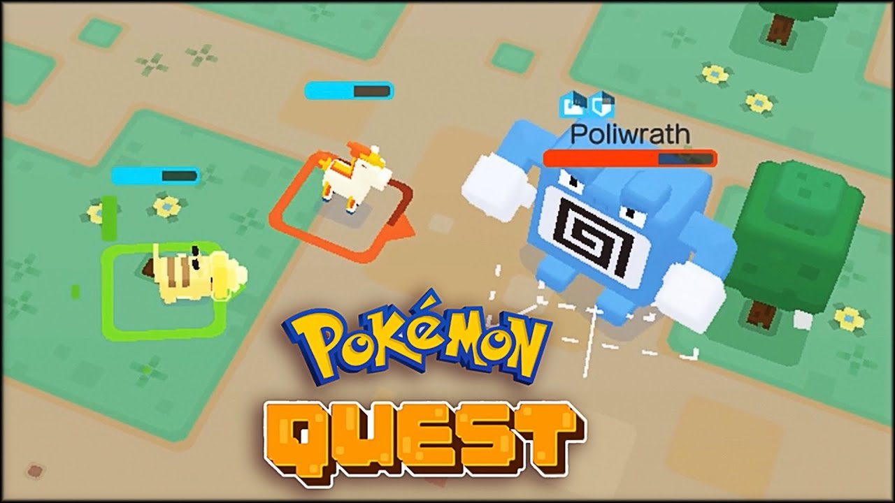 games people play Pokemon Quest - Backforth Brook (Area 3)
