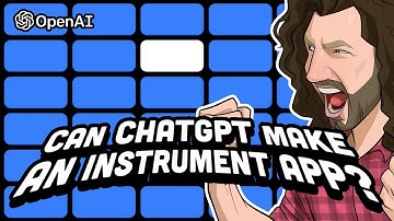 Can ChatGPT Make an iOS Instrument App?