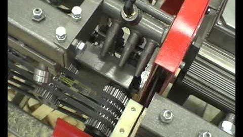 Rollboard cross-cutting chamfering machine