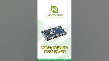 ESP32-P4 RISC-V Dual-Core,7-inch HD Multi-Touch Screen,Supports Wi-Fi 6 / Bluetooth 5 (LE)#esp32p4