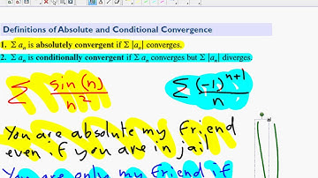 March28th Absolute and Conditional Convergence Video 1