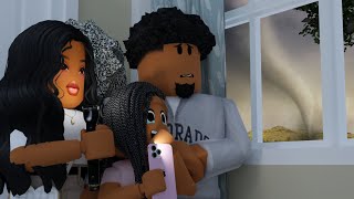 A TORNADO HIT OUR HOME* WE LOST EVERYTHING!* | Bloxburg Family Roleplay