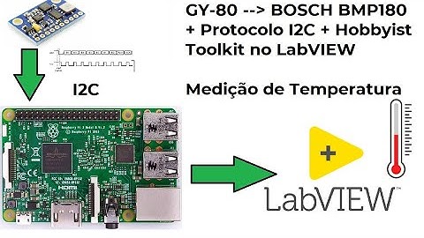 Como conectar um módulo I2C na Raspberry Pi utilizando a Hobbyist Toolkit do LabVIEW