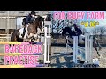 BAREBACK CHALLENGE PRACTISE & JUMPING ROSIE *VLOG*