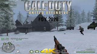 Call of Duty United Offensive Multiplayer 2020 Foy Base Assault 4K