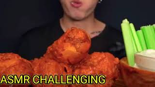 تحدي أصوات الاكل افخاذ دجاج  Chicken thighs ASMR CHALLENGING 