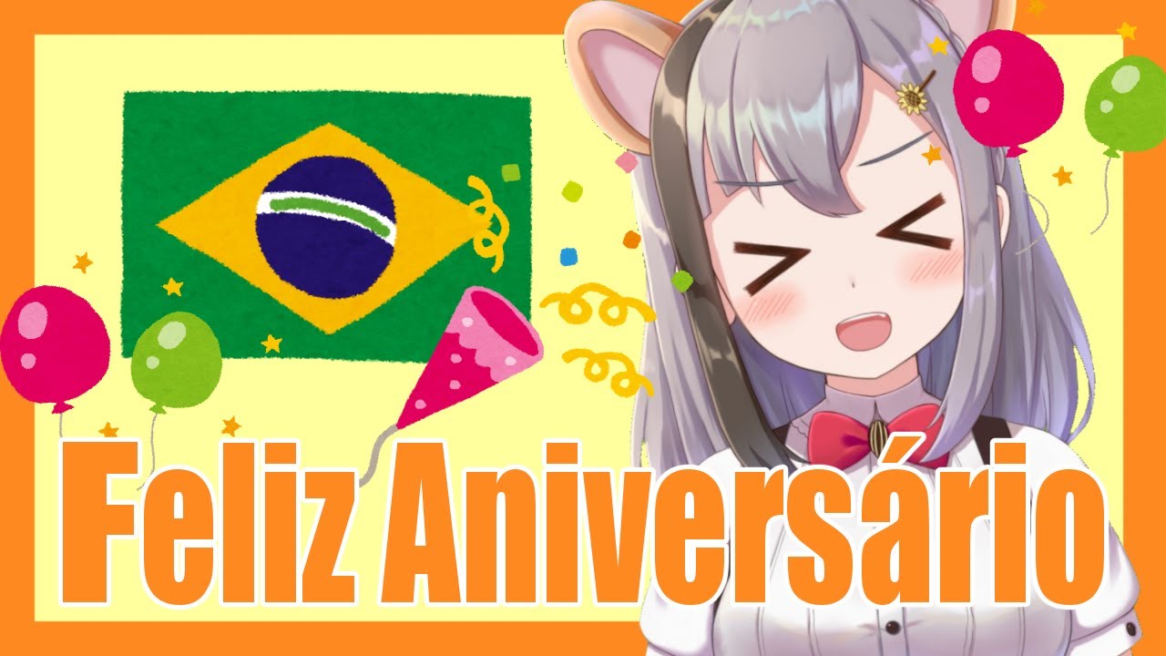 Vtuberで覚える簡単ポルトガル語講座 １３ Feliz Aniversario Youtube