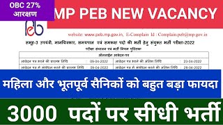 mppeb new vacancy 2022// mppeb group 3 vacancy 2022//SU ENGINEER Recruitment// MPSSC//