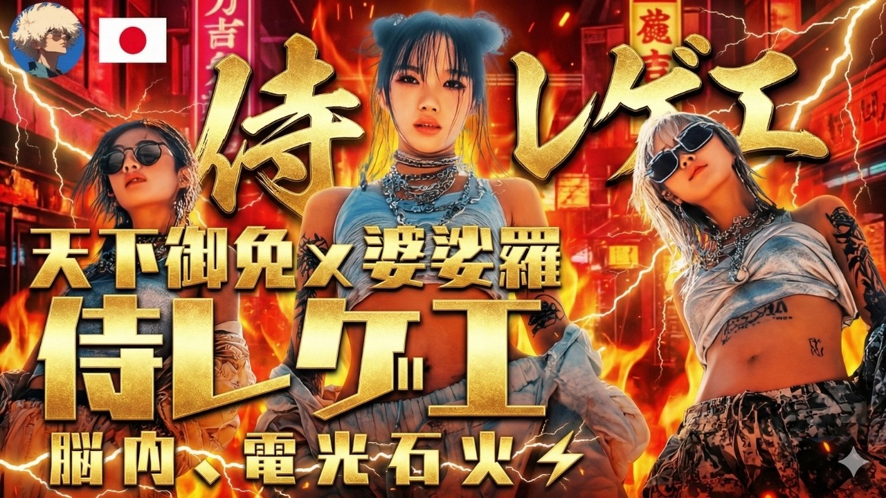 【侍レゲエ】脳内、電光石火⚡️ 迷いを断ち切る天下御免のパーティチューン！🔥 獅子奮迅・風林火山・婆娑羅MIX 👺