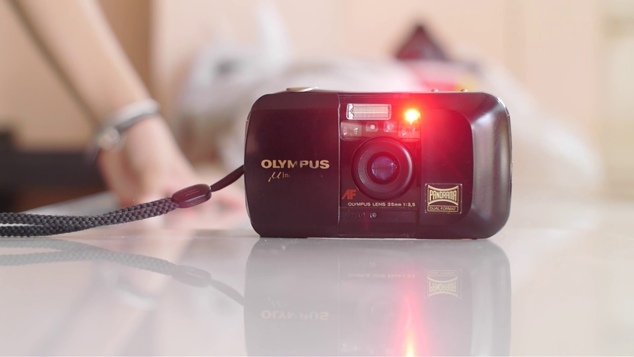 olympus mju panorama - YouTube