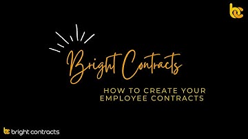 Creating Your Contracts of Employment
