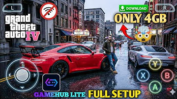 🔥 GTA 4 SUPER LITE (ONLY 4GB) 🤯FULL GAMEHUB LITE SETUP | SPECIALLY FOR MALI DEVICE 