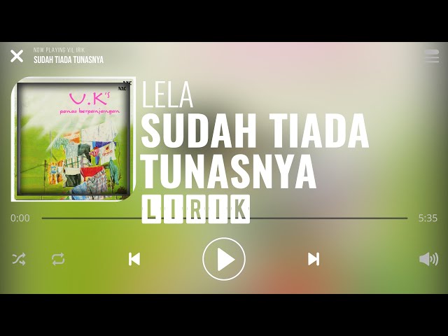 Ukays - Sudah Tiada Tunasnya [Lirik] class=