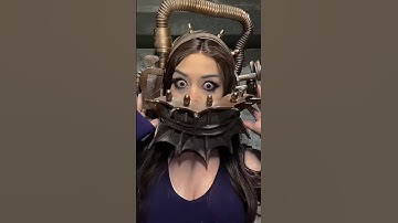 reverse bear trap #saw #reversebeartrap #halloweencostume