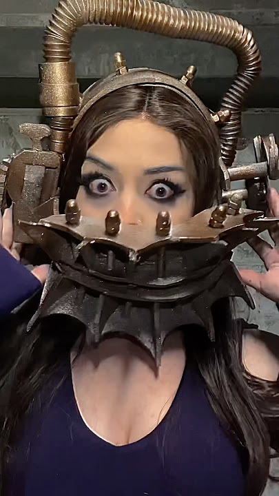 reverse bear trap #saw #reversebeartrap #halloweencostume
