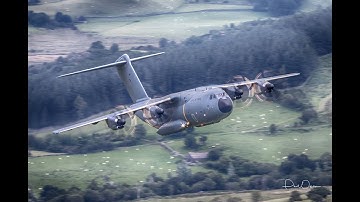 A400 Low in Mach Loop