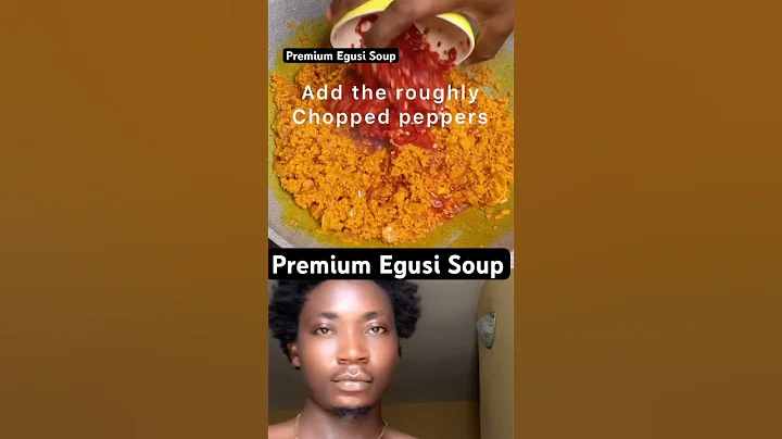 #foodie I Made Egusi Soup From Scratch