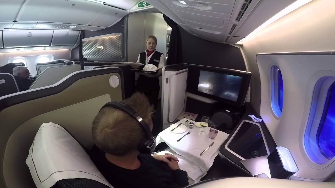 British Airways 787 Dreamliner Business Class