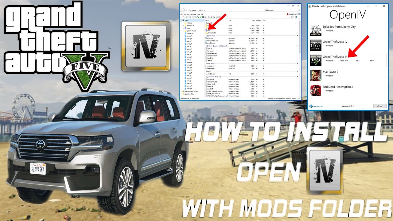 How to Install Car Mod dlc rpf in Gta 5 GTA V K B GAMERZ YouTube