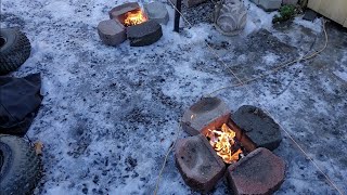 Thawing Out Frozen Ground For Post Holes Quick & Easy...