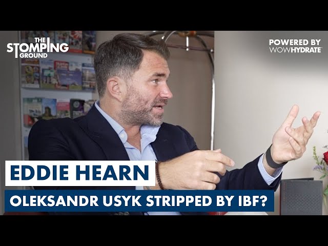 Eddie Hearn REVEALS AJ's Unique Position After Tyson Fury Lost To Oleksandr Usyk & Taylor-Catterall2 class=