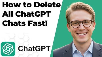 How to Delete All ChatGPT Chats Fast! (FULL GUIDE 2025)