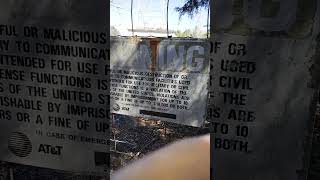 #longlines #att old microwave communications Tower Durant MS Cold War era emergency long lines