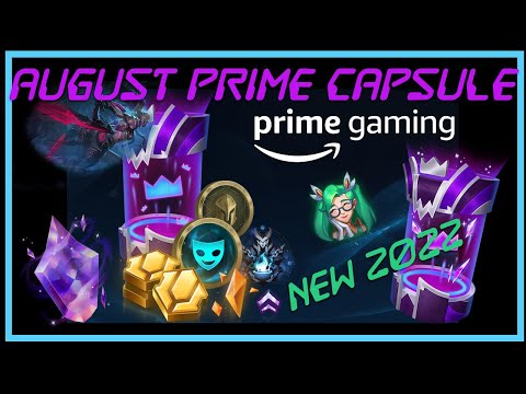 New Prime Gaming Capsule League of Legends Rewards