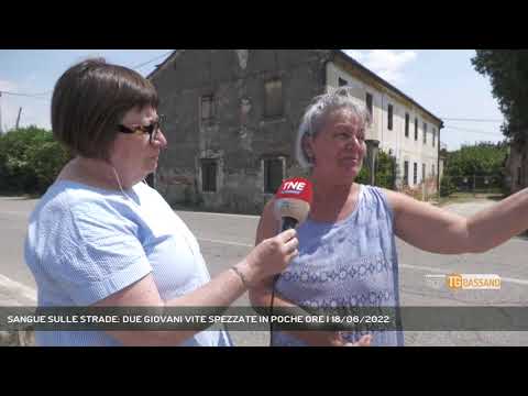 SANGUE SULLE STRADE: DUE GIOVANI VITE SPEZZATE IN POCHE ORE | 18/06/2022