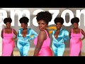 AMAZON MIDSIZE FASHION 😍 3 CURVY MONOCHROMATIC LOOKS! Blue, Pink, White ft. @TheHeartsandcake90