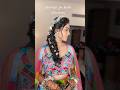 Hairstyle for haldi #pchairstation #weddinghairstyle #haldiceremony